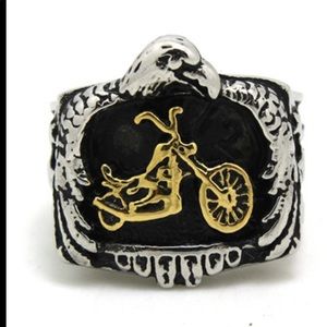 NEW 🔥Size 12 HD Bike Eagle Men’s Ring